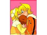 Rin kiss Len