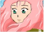 Anime pink hair