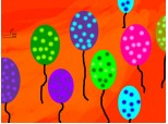 baloane cu varicela colorata