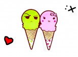 Ice-cream love .