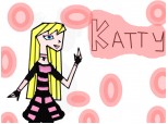 Katty , un personaj TDI , nu se vede toata fata deoarece se uita la numele ei .