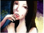 Anime Vampire Girl..pentru concursul lui *~alexandra~*