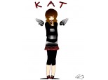 "Kat" sau eu .. xD pentru BD-ul lui Kawaii:x
