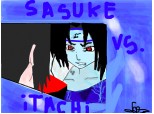 Sasuke vs itachi.. un desen pt scoala^^ ii urez sa se distruga