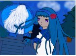 anime girl blue