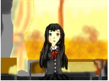 anime school girl