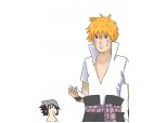 Naruto and Sasuke...For Iuliana.