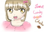 sweet candy chocko anime girl