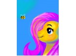 Fluttershy and Bee