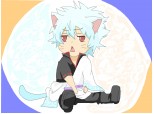 Anime Boy Cat