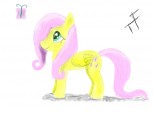 Fluttershy looking to a butterfly