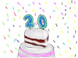 20th drawing cake :>