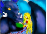 dragon and girl
