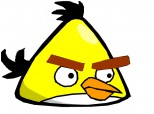 Yellow angry bird
