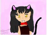 Chibi kitty :o3(primul desen cu tableta grafica)