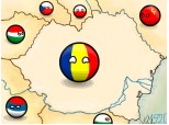 Harta Romaniei Mari.La multi ani, Romania!