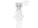 Strawberry Smoothie Slime- Slimesona