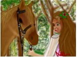 Anonim Girl And Horse