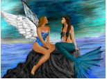 Angel and Mermaid