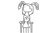 anime girl iepurila