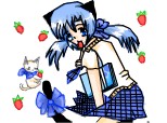 anime blue kitten