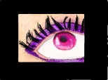 purple eye