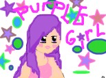 Purple girl...