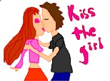 ...kiss the girl...