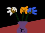 o vaza cu flori