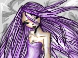 purple sweet girl