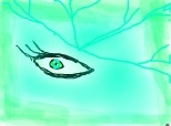 green and beautifull eyes