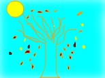 un copac de toamna