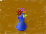 O vaza cu flori!