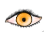 orange eye!!