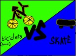 bicicleta (BMX) vs skateboard