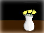o vaza cu flori