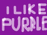 I like purple
