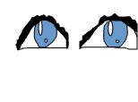 2 ochi albastri