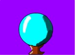 un glob de cristal