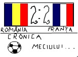 Romania Franta 2 - 2
