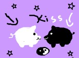 kiss intrea porci