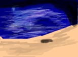 piscina lunii in insula macko
