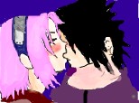 sakura & sasuke kissing