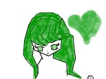 green girl...