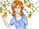 As manca o portocala  :) (Diana)