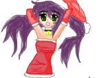 Christmas Anime Girl :3