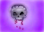 bloody skull