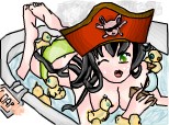 anime pirate girl