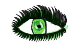 a green eye