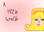 A little smile